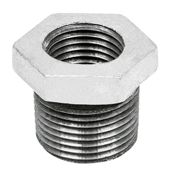 REDUCCION BUSHING GALVANIZADO 1" X 1/2"